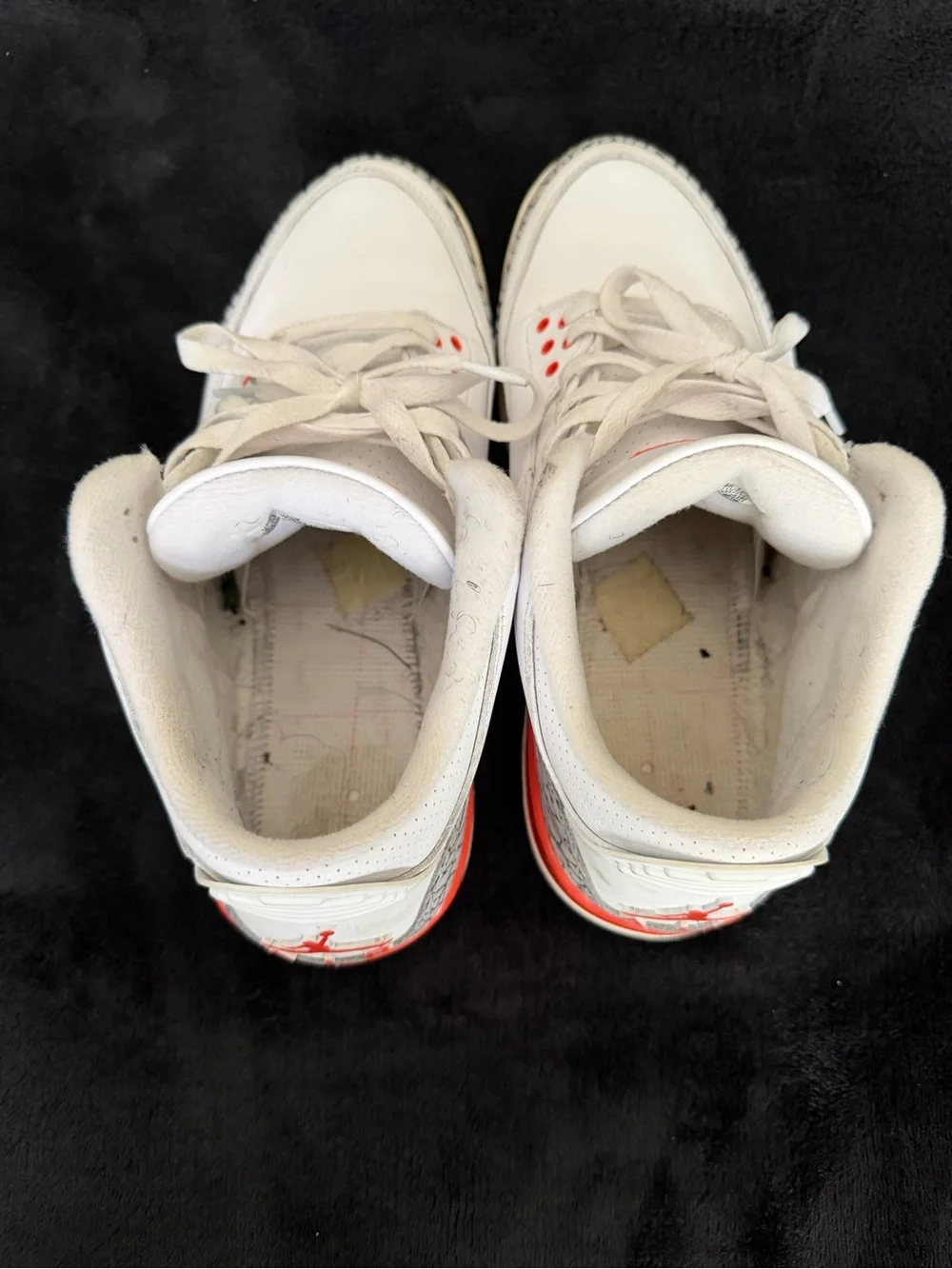 Air Jordan 3 Retro Georgia Peach Cosmic Clay White Cement W11 / M9.5